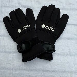Oaki Black Kids neoprene trail Gloves
